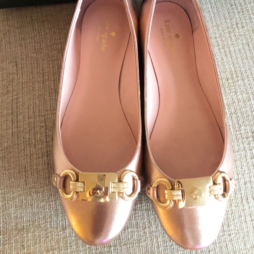 Kate Spade Rose Gold Sz9